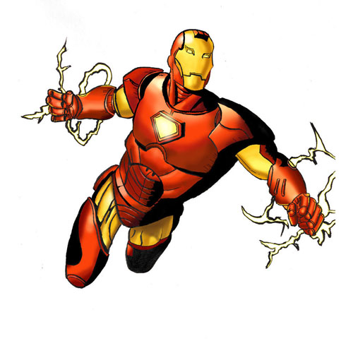 Iron Man Logo 01 vinyl decal